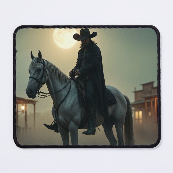 Item preview, Cowboy at the Full Moon designed and sold by M-Y-A-R-T-.