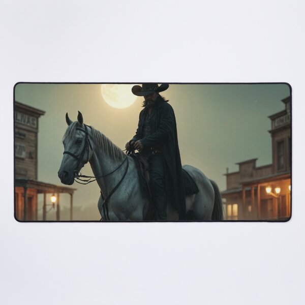 Item preview, Cowboy at the Full Moon designed and sold by m-y-A-I-A-R-T-.