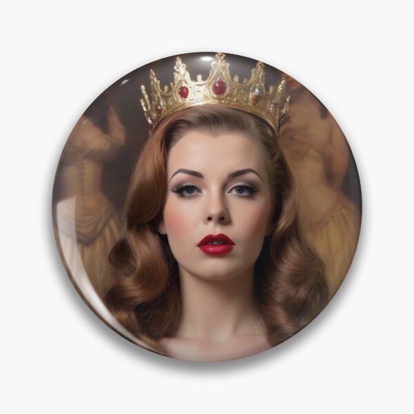 Item preview, Renaissance Queen Red Head Pin Up designed and sold by MissSaylor.