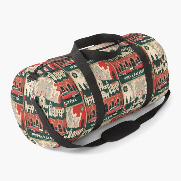 Item preview, Nueva Palestina Chiapas Mexico 1950s Vintage Travel Tourism Map designed and sold by TravelersGems.