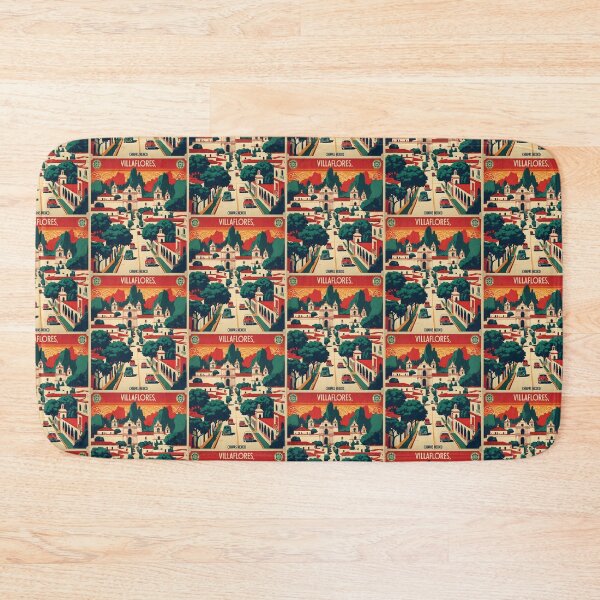 Item preview, Villaflores Chiapas Mexico 1950s Vintage Travel Tourism Map designed and sold by TravelersGems.