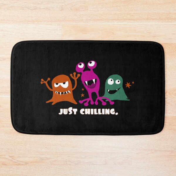 Item preview, just chilling - cute monsters designed and sold by kobyakov.