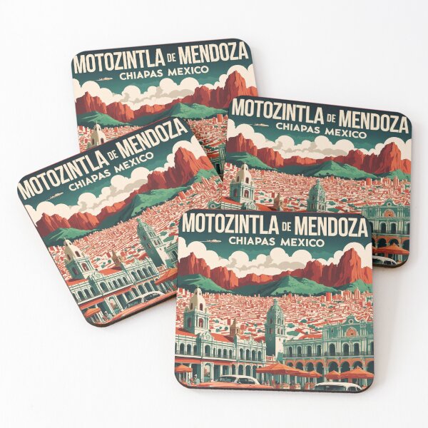 Item preview, Motozintla de Mendoza Chiapas Mexico 1950s Vintage Travel Tourism Map designed and sold by TravelersGems.