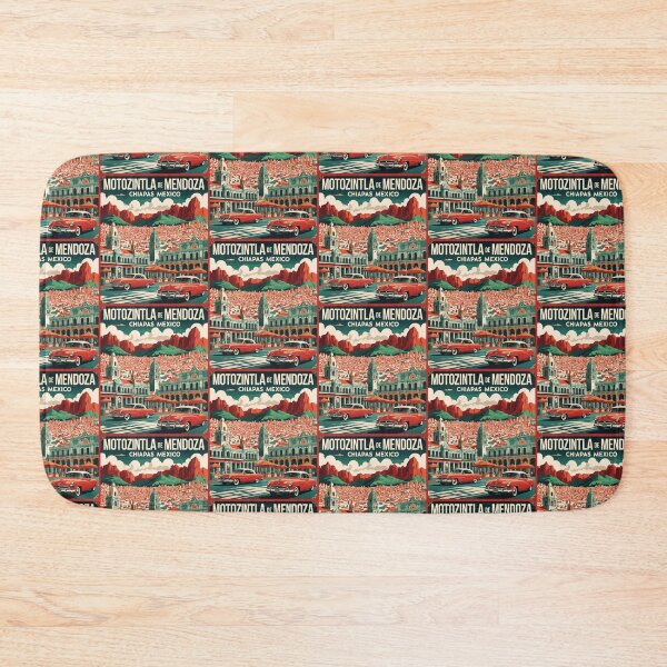 Item preview, Motozintla de Mendoza Chiapas Mexico 1950s Vintage Travel Tourism Map designed and sold by TravelersGems.
