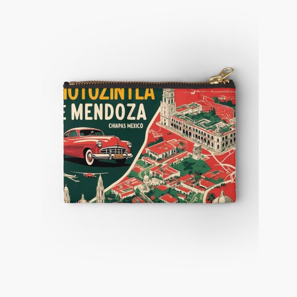 Item preview, Motozintla de Mendoza Chiapas Mexico 1950s Vintage Travel Tourism Map designed and sold by TravelersGems.