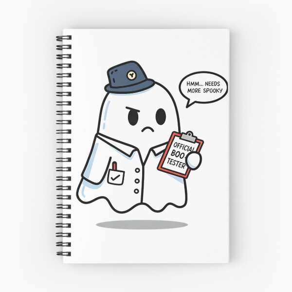 Item preview, Official Boo Tester Ghost designed and sold by PosiPrints.