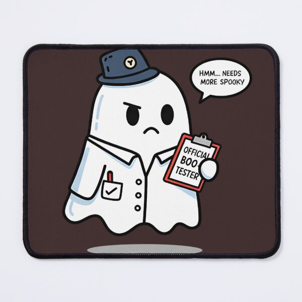 Item preview, Official Boo Tester Ghost designed and sold by PosiPrints.