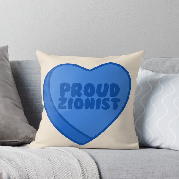 Item preview, proud zionist - blue heart - I stand with Israel am yisrael chai  designed and sold by jessicaleah15.