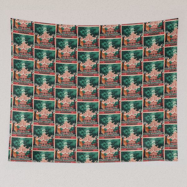 Item preview, Comitan de Dominguez Chiapas Mexico 1950s Vintage Travel Tourism Map designed and sold by TravelersGems.