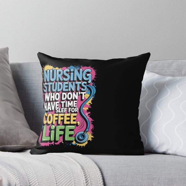 Item preview, Nursing Student Life Funny Design designed and sold by ZodiacLuck888.