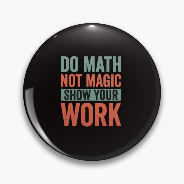 Item preview, Do Math Not Magic, Math Lover, Funny Math, Gift for Math Lover, Math Teacher Gift, Retro Math Teacher, Back To School  designed and sold by DesignDenDo ⭐⭐⭐⭐⭐.
