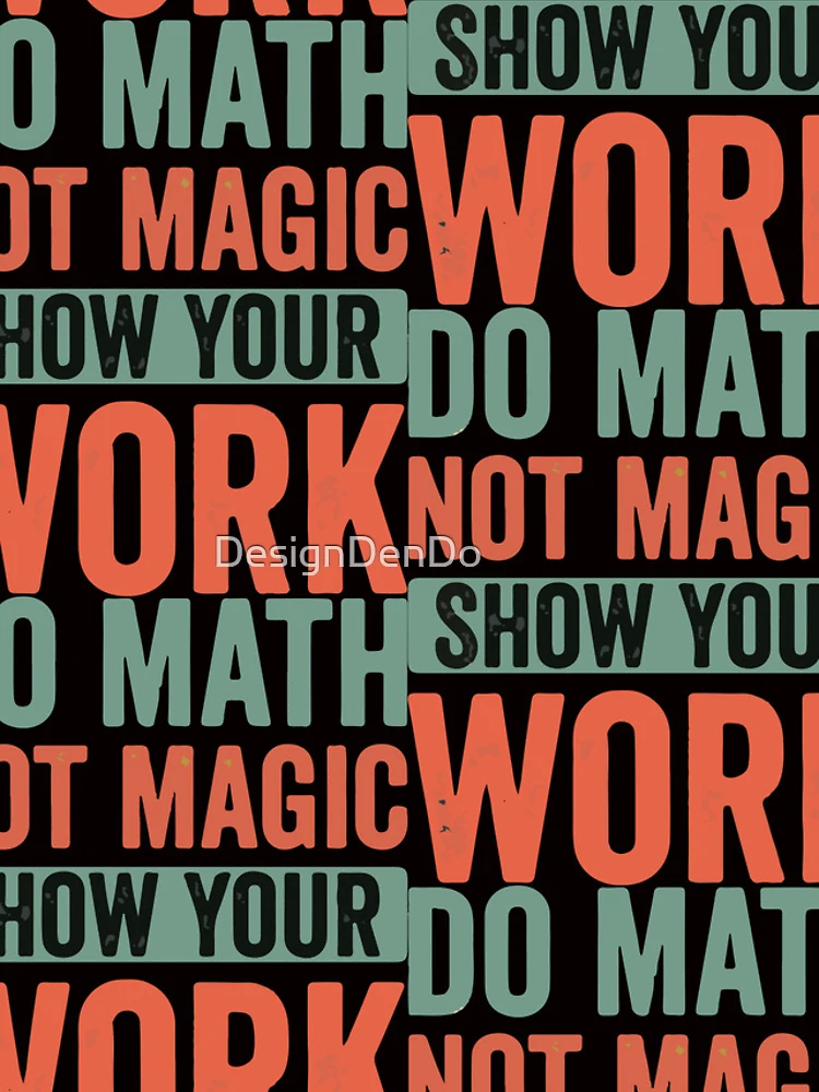 Thumbnail 4 of 4, iPhone Case, Do Math Not Magic, Math Lover, Funny Math, Gift for Math Lover, Math Teacher Gift, Retro Math Teacher, Back To School designed and sold by DesignDenDo ⭐⭐⭐⭐⭐.