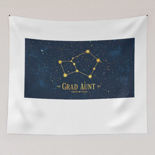 Item preview, Grad Aunt Star Constellation Guidance Design designed and sold by FitEnvy.