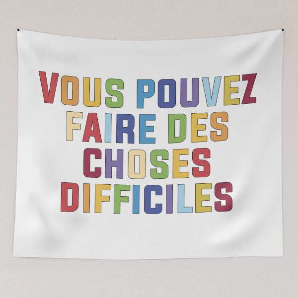 Aperçu de l'œuvre Vous pouvez faire des choses difficiles créée et vendue par Wolagno.