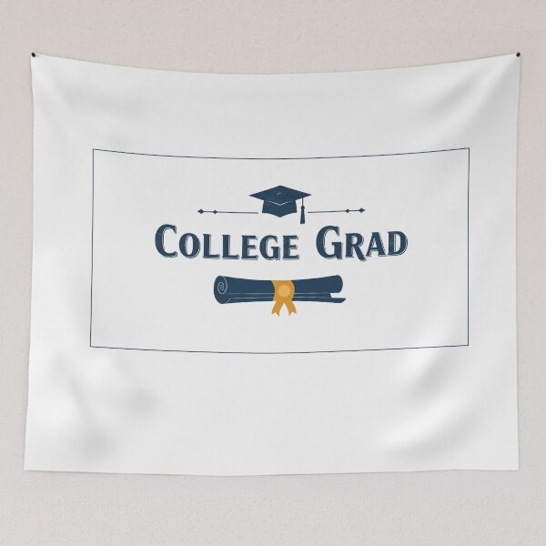 Item preview, College Graduate Diploma Scroll Achievement Design designed and sold by FitEnvy.