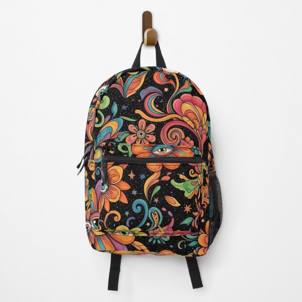 Item preview, Vibrant Psychedelic Floral Eye Pattern designed and sold by tretyakov.