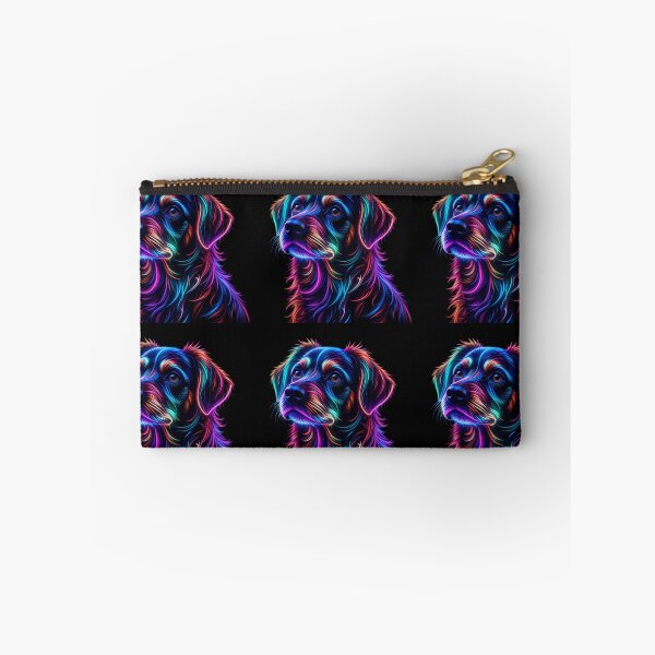 Item preview, Neon Celestial Canine Portraits Create Captivating Digital Art designed and sold by ART ATTACK ZONE.