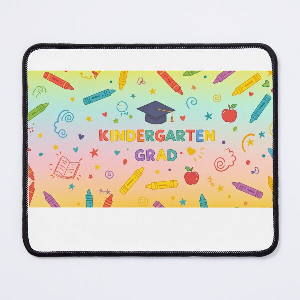 Item preview, Kindergarten Graduate Rainbow Crayon Design designed and sold by FitEnvy.