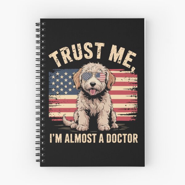 Item preview, Almost a Doctor Dog Design designed and sold by ZodiacLuck888.
