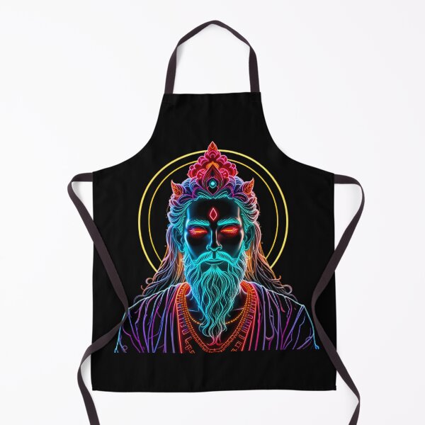 Item preview, Neon Divine Glow Portraits Create Captivating Digital Art designed and sold by ART ATTACK ZONE.