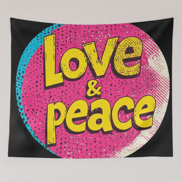 Item preview, love and peace 3 designed and sold by ARTistCyberello.