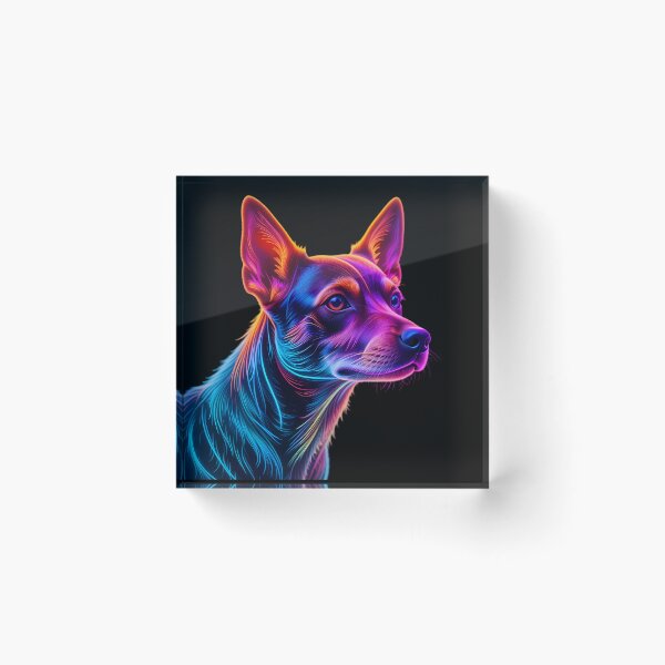Item preview, Neon Vibrant Guardian Portraits Create Captivating Digital Art designed and sold by ART ATTACK ZONE.