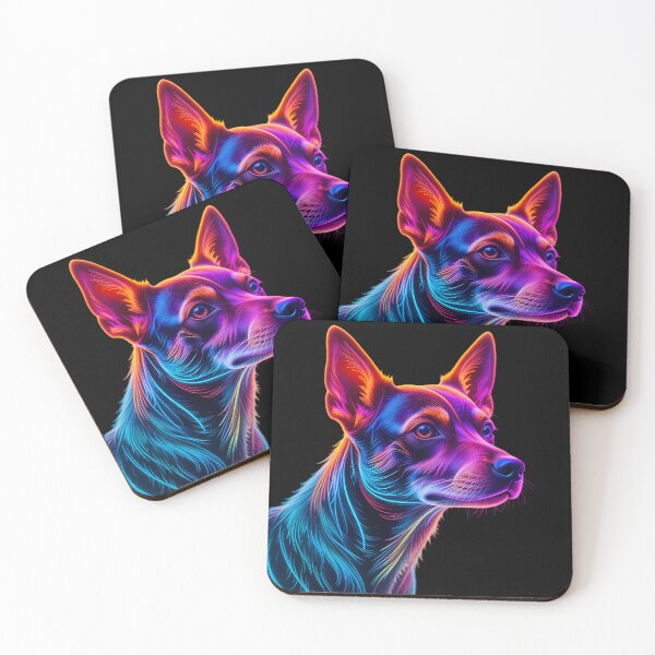Item preview, Neon Vibrant Guardian Portraits Create Captivating Digital Art designed and sold by ART ATTACK ZONE.