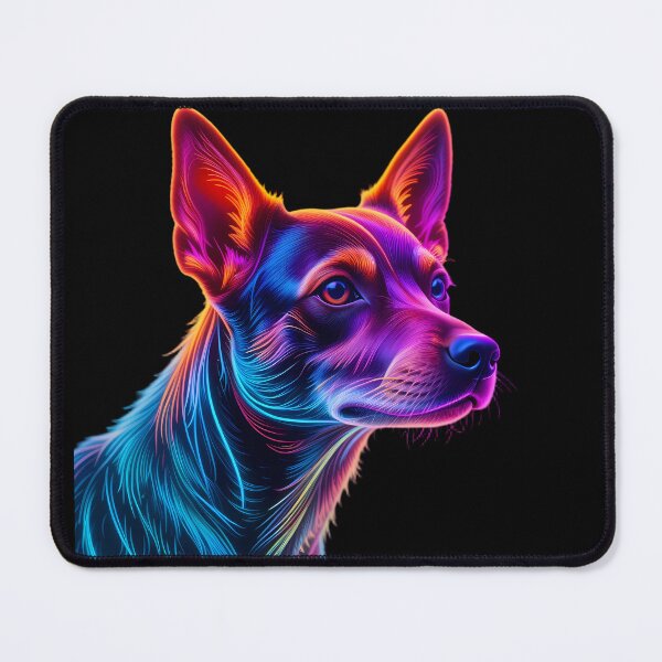 Item preview, Neon Vibrant Guardian Portraits Create Captivating Digital Art designed and sold by ART ATTACK ZONE.