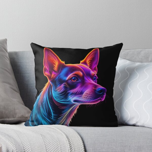Item preview, Neon Vibrant Guardian Portraits Create Captivating Digital Art designed and sold by ART ATTACK ZONE.