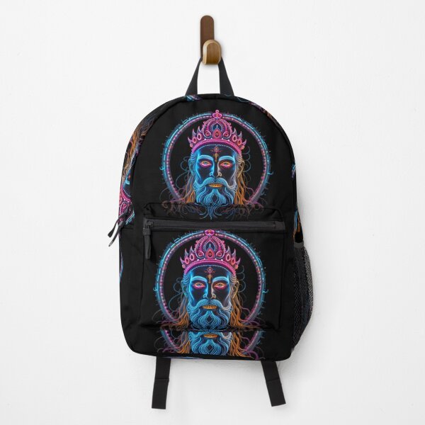 Item preview, Neon Majesty God Portraits Create Captivating Digital Art designed and sold by ART ATTACK ZONE.