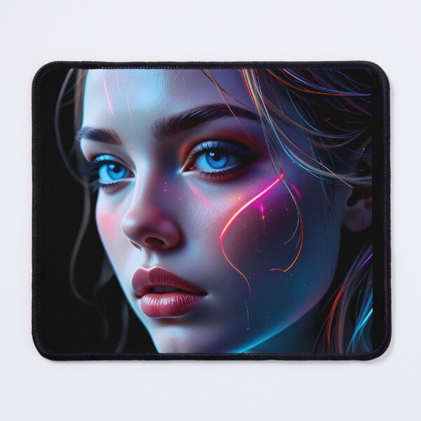 Artikel-Vorschau von Neon Sublime Spectrum Portraits schaffen fesselnde digitale Kunst, designt und verkauft von ART ATTACK ZONE.