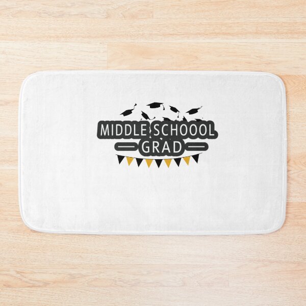 Item preview, Middle School Graduate Modern Polygon Design designed and sold by FitEnvy.