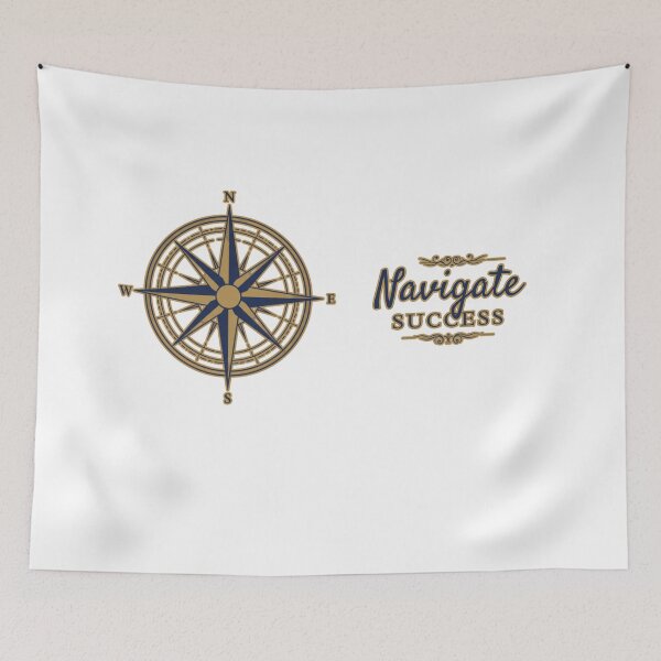 Item preview, Navigate Success Compass Rose Graduate Design designed and sold by FitEnvy.