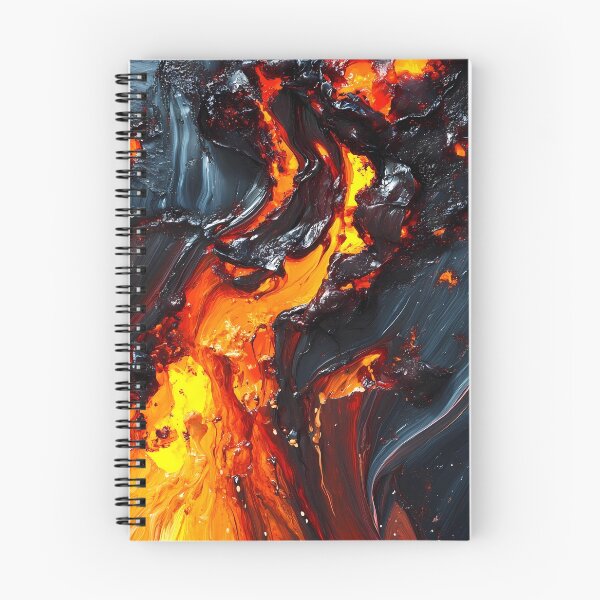 Item preview, Lava flow from volcano designed and sold by JohnyDas.
