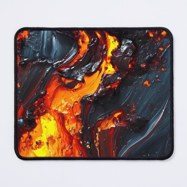Item preview, Lava flow from volcano designed and sold by JohnyDas.