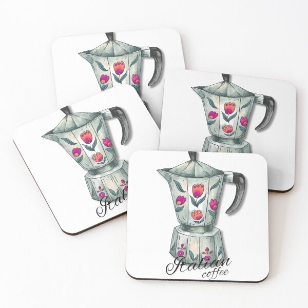 Item preview, ITALIAN COFFEE WITH MOKA designed and sold by infinitearte.