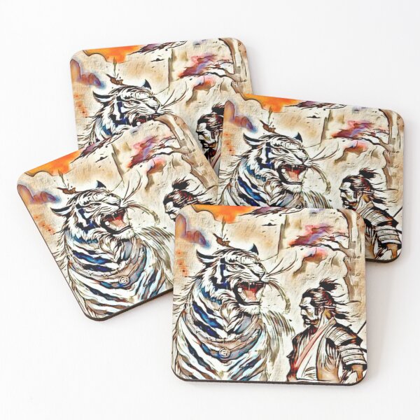 Item preview, Tiger & Samurai designed and sold by django727.