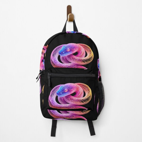Item preview, Snake Nature Neon Art Jesus Vibrant Digital Expressions designed and sold by ART ATTACK ZONE.