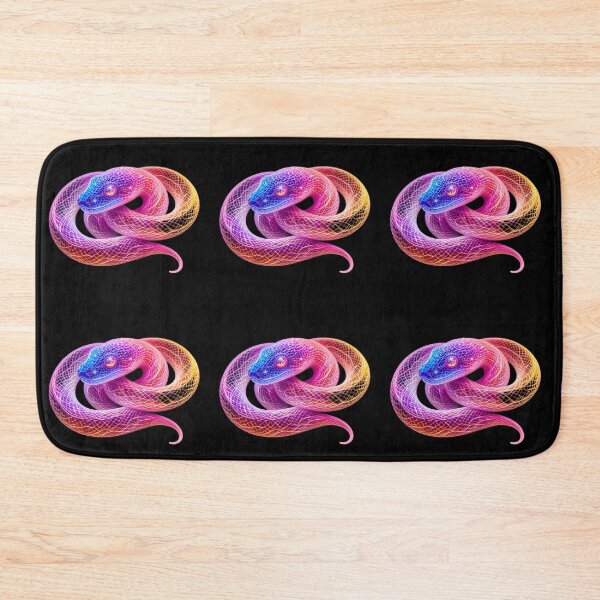 Item preview, Snake Nature Neon Art Jesus Vibrant Digital Expressions designed and sold by ART ATTACK ZONE.