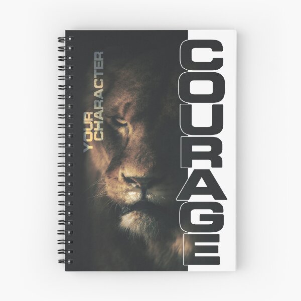 Item preview, Your Courage Is Your Character designed and sold by emilianaka.