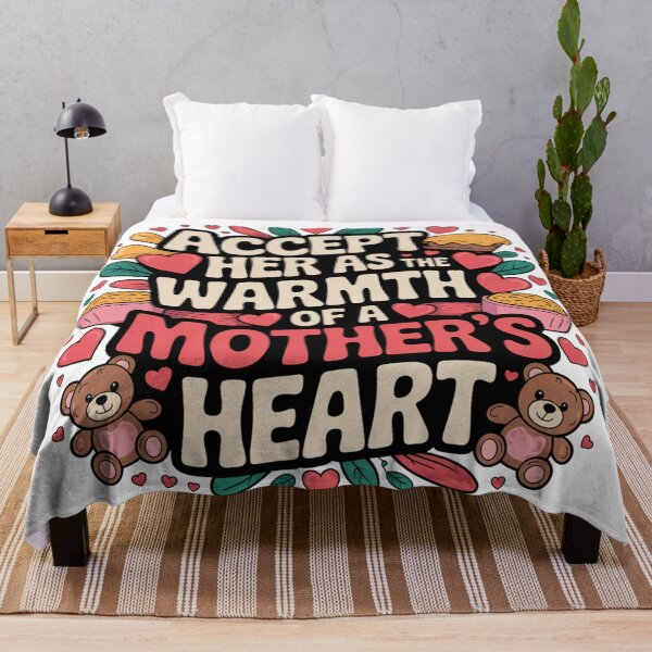 Item preview, Mother’s Heart Warmth Quote designed and sold by ZodiacLuck888.