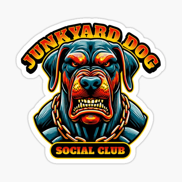 Item preview, Junkyard Dog Social Club designed and sold by Wilcox PhotoArt.