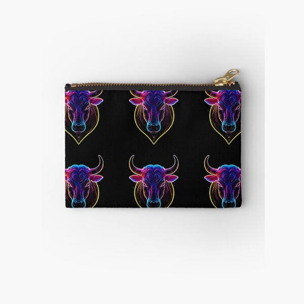 Item preview, Bull Warrior  Neon Art Jesus Vibrant Digital Expressions designed and sold by ART ATTACK ZONE.