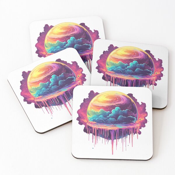 Item preview, Melting Planet – Psychedelic Dreamcore Universe designed and sold by MomentumbyOla.