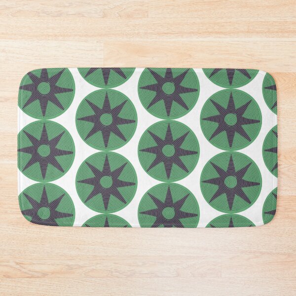 Item preview, dark green grunge star spiral designed and sold by parting-spirals.