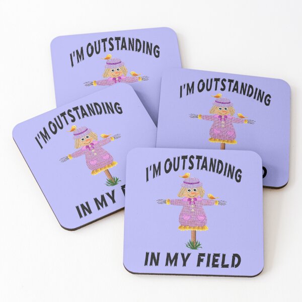 Item preview, I'M OUTSTANDING IN MY FIELD 4 designed and sold by DigitalandPhoto.