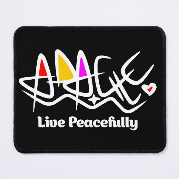 Item preview, Embrace harmony, reject conflict, and choose a peaceful path always. designed and sold by fotoryum.