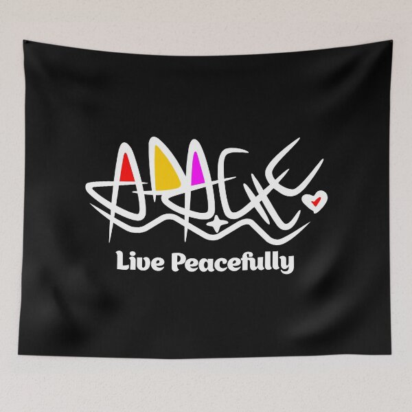 Item preview, Embrace harmony, reject conflict, and choose a peaceful path always. designed and sold by fotoryum.