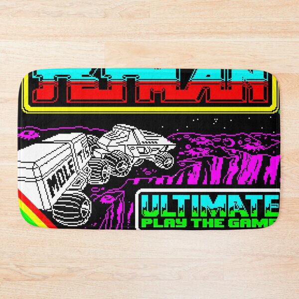 Item preview, Lunar Jetman Retro Game Pixel Art Poster designed and sold by Retr0Tshirts.