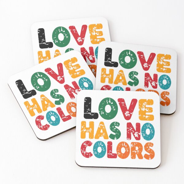 Item preview, “Love Has No Colors” Art designed and sold by PrintandJoy.